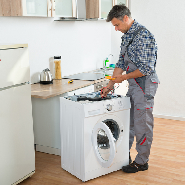 can you walk me through the steps of troubleshooting my washer issue in Carroll Ohio